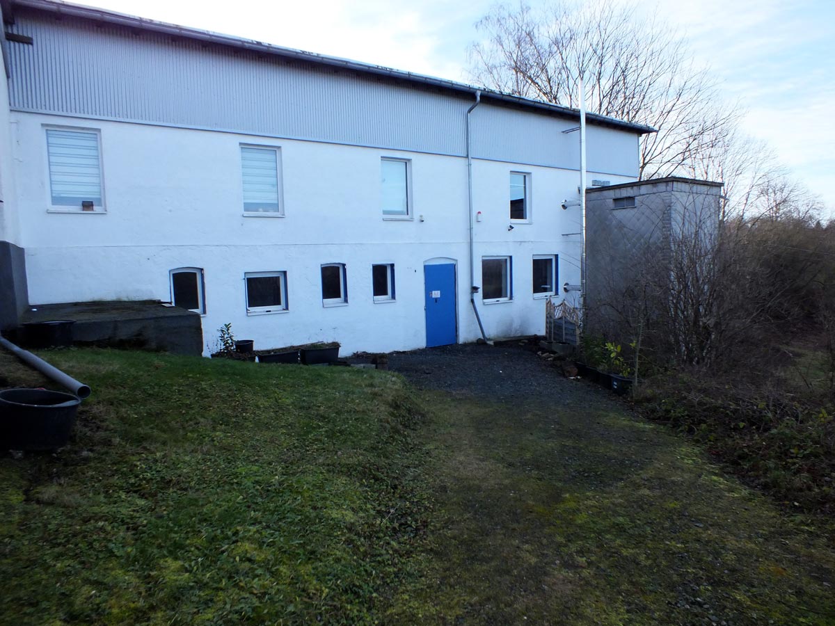 Eingang Fassfabrik Hachenburg