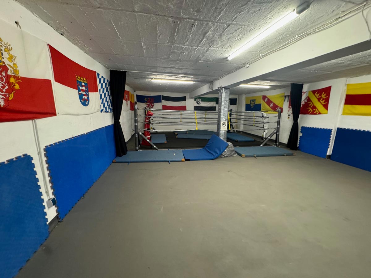 Kampfsportbereich Fassfabrik Hachenburg