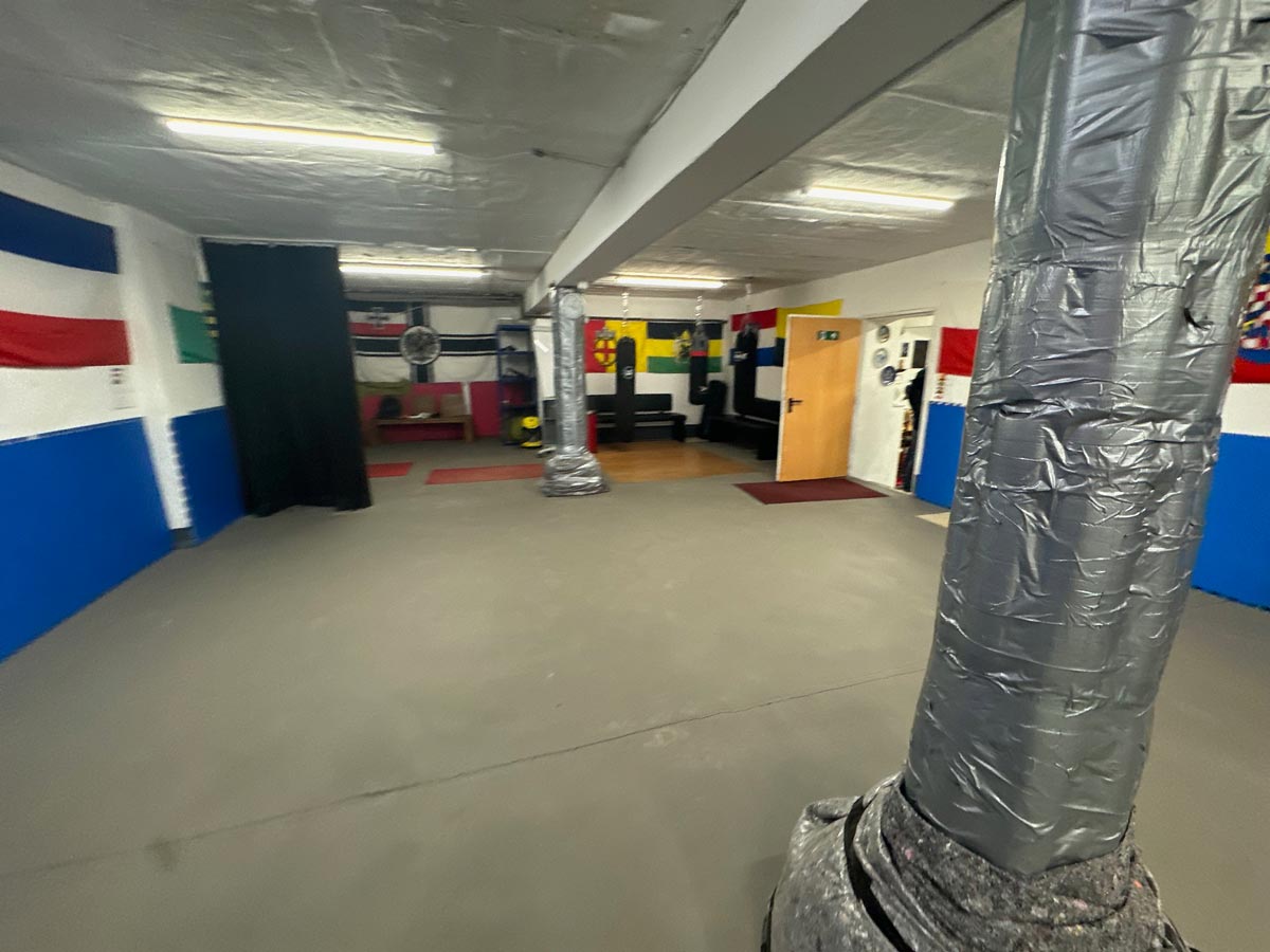 Kampfsportbereich Fassfabrik Hachenburg