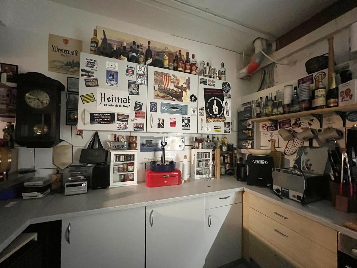 Thekenbereich Fassfabrik Hachenburg