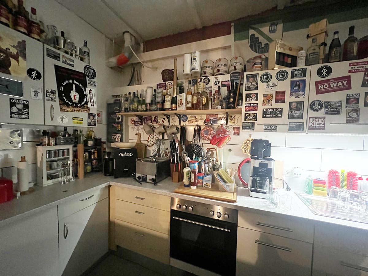 Thekenbereich Fassfabrik Hachenburg