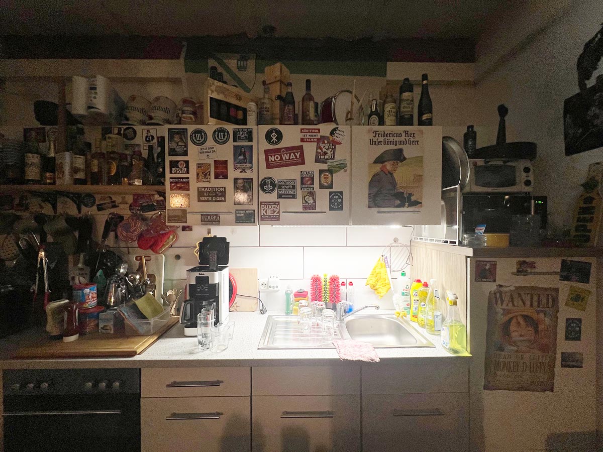 Thekenbereich Fassfabrik Hachenburg